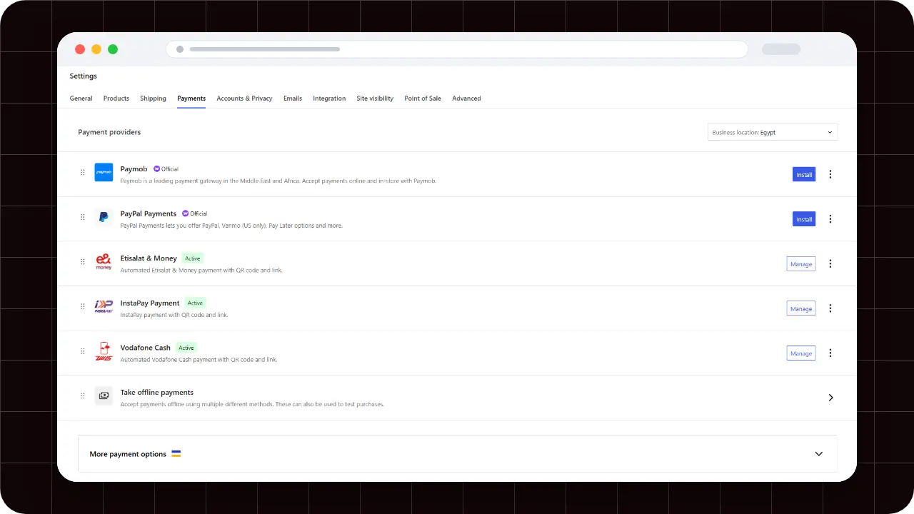 Etisalat Cash Payment for WooCommerce