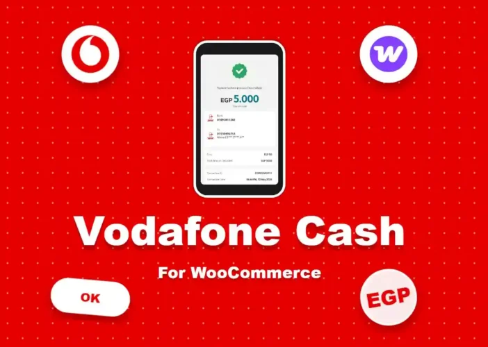 Vodafone Cash Payment for WooCommerce